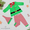 Vestito elfo di Natale per neonato Nazareno Gabrielli Prenatal Chicco costume tutina